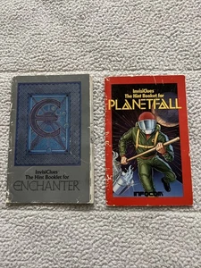 Infocom InvisiClues Hint Booklet Planetfall And Enchanter Apple II Commodore 64 - Picture 1 of 24