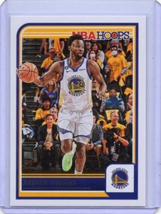 2023-24 Panini NBA Hoops - Andrew Wiggins #5 Golden State Warriors - Picture 1 of 2