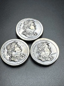 2025 TRUMP ANCIENT SERIES 2 OZ Each 3 PIECE SET 999 FINE SILVER Mintage of 250 - Picture 1 of 6