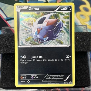 Juego de Cartas Coleccionables Pokémon - Zorua BW12 Blanco y Negro Promo Holofoil Ligeramente Jugado - Imagen 1 de 7