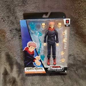 Figurina Total Anime Yuji Itadori 6,5" - Volti intercambiabili, mani, energia - LEGGI - Foto 1 di 6