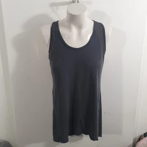 Rabens Saloner Grey Casual Soft Singlet Top Sz S - Picture 1 of 8