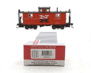 Centralia Car Shops CCS1222-03 HO Scale New Haven McGinnis NE-5 Caboose #C-591 - Foto 1 di 1
