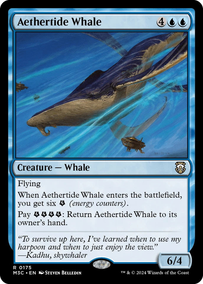 MTG Aethertide Whale English M3C - Image 1 of 1