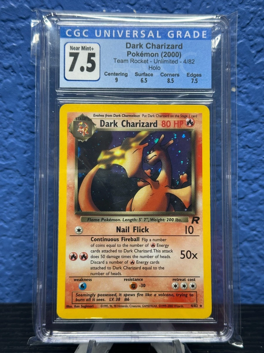 Darkness Charizard Pokémon TCG Rare Individual Collectible Card
