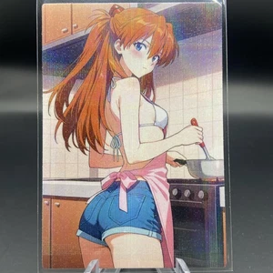 Asuka Langley Anime Waifu Card Doujin ACG Goddess Holo - Picture 1 of 4