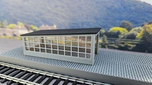 Salida de escalera techo acristalado escala H0 1:87 kit - Imagen 1 de 4