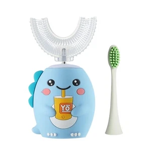Kids Electric Toothbrushes, U Shaped Ultrasonic Toothbrush,Rechargeable Kids ... - Picture 1 of 6