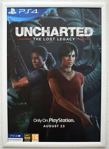 Uncharted: The Lost Legacy RARE PS4 42cm x 59cm Promotional Poster #2 - Picture 1 of 1