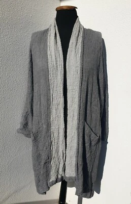 GRIZAS Jacke Duster Grau Größe S / M - Bild 1 von 4