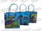 Disney Monsters University Party Favor Supplies Goody Loot Gift Bags 12Ct