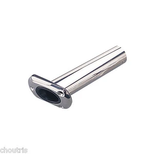 Seadog Angled Flush Mount Rod Holder Formed 316 Stainless Steel 325176-1 - Picture 1 of 2