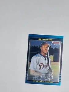 2002 Topps Bowman Chrome Baseball Card Bo Flowers #bdp65 - Picture 1 of 2