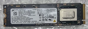 Micron 2300 M.2 NVME 256GB SSD MTFDHBA256TDV M02626-001 Dell hp lenovo Laptop - Picture 1 of 1