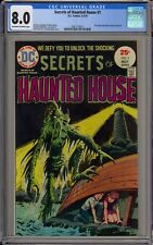SECRETS OF HAUNTED HOUSE #1 - CGC 8.0 - 1ST APP. OF DESTINY - DC - 1975