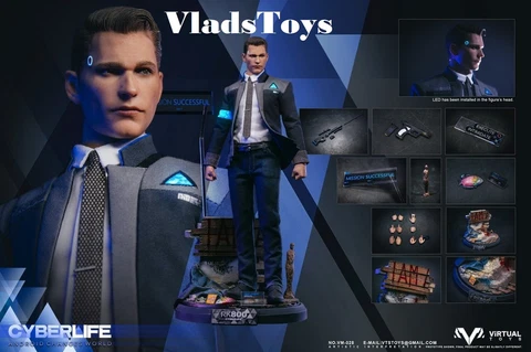 CyberLife Detroit Revolution The Negotiator android VTS Toys 1/6 VM-028 USA Cover