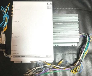 Alpine Pxa-H701 & Mxe-F35S Audio Processor Digital Sound Car Audio No Tested - Picture 1 of 5