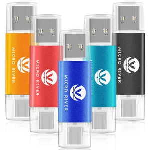 USB 2.0 Type-C Memory Stick USB Flash Drive 128GB 64GB 32GB 16GB 8GB 4GB 2GB - Picture 1 of 15