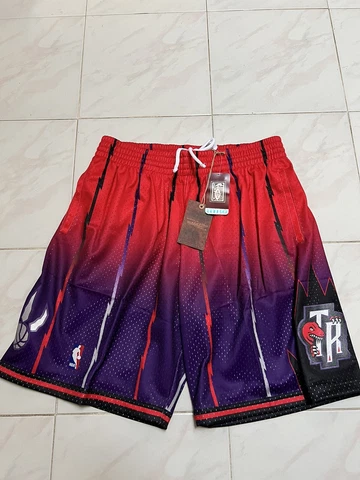 MITCHELL & NESS TORONTO RAPTORS BASKETBALL SHORTS HARDWOOD CLASSIC NBA Size 2XL Cover