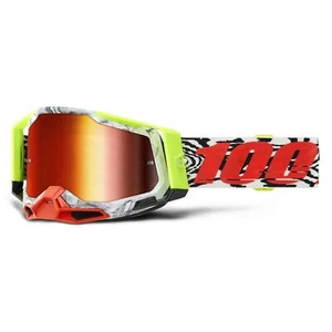100% Racecraft 2 Engal/Mirror Red Lens -Open Box - Picture 1 of 1
