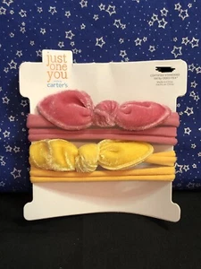 Just One You By Carter’s Baby Girl Head Bands New Set of 2 - Picture 1 of 2
