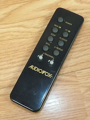 Genuine Audiovox Black Replacement Remote For CD Player **READ**  - Image 1 of 4