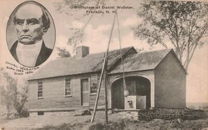 Griffin Drug Co. Pub. Daniel Webster Franklin NH Albertype c1907 Postcard E313 - Picture 1 of 2