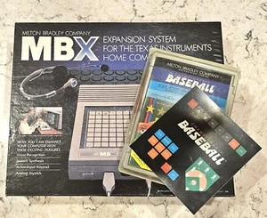 TI-99/4a Milton Bradley MBX Sistema de Expansión y Juego de Béisbol Campeonato - Imagen 1 de 12