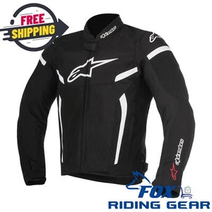 OPEN BOX - OEM Alpinestars T-GP Air V2 Motorcycle Jacket- Mens Size: 4XL - BLACK - Picture 1 of 8