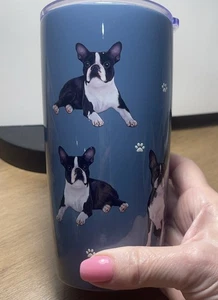 Frenchie Tumbler E & S Imports 7 In - Picture 1 of 4
