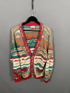 COOGI VINTAGEN 3D KNIT Cardigan - Size Small - Great Condition - Men’s - Picture 1 of 4