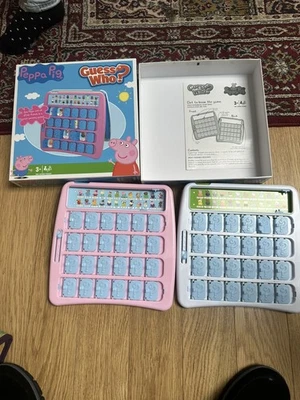 Hasbro Peppa Pig & Friends Guess Who Family Board Game Kids Guessing Game   - Image 1 of 4