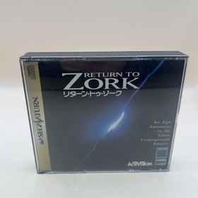 Sega Saturn Return to Zork - SS Missing One Cd
