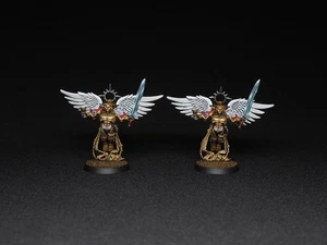 The Sanguinor Commission Ángeles Sangrientos Pintados Marines Espaciales Warhammer 40k - Imagen 1 de 9