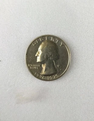 1776-1976 George Washington quarter Rare Bicentennial Filled Mint Mark - Image 1 of 2