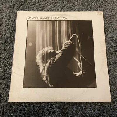 U2 Wide Awake In America 12” Vinyl LP 1985 Island Records ‎90279 1 - Image 1 of 4