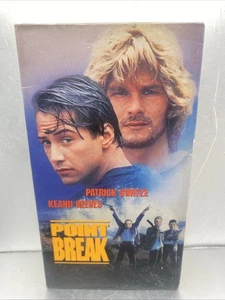 Point Break (1991) VHS - Patrick Swayze / Keanu Reeves / Gary Busey 90s Thriller - Picture 1 of 7