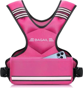 Adjustable Weighted Vest 4-10lb Removable Iron Sand Bags Adjustable.. - Picture 1 of 8