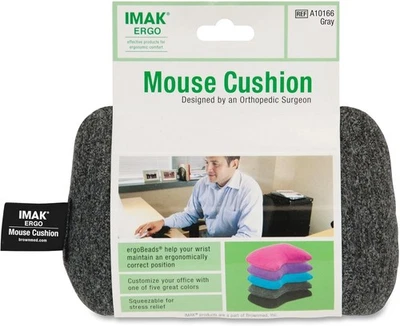 IMAK Mouse Wrist Cushion, Gray, NEW! - Image 1 of 2