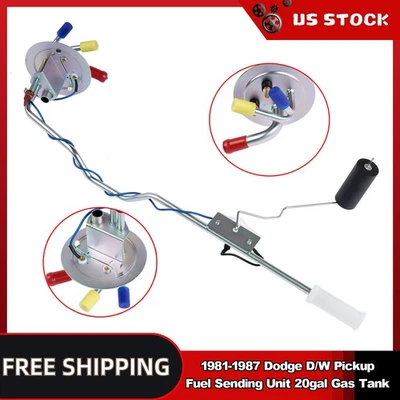 Unidad de envío de combustible 20 tanque de gasolina para Dodge W100 W150 W250 D100 D150 D250 1981-1987 Foto 1 de 4