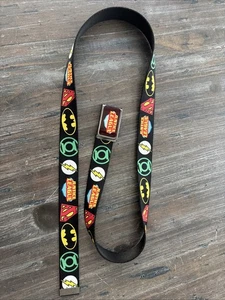 Justice League JLA Batman Superman Flash Symbol DC Comics Taillengürtel - Bild 1 von 6