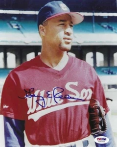Signed  8X10 GARY REDUS  Chicago White Sox Autographed photo PSA/DNA Hologram - Picture 1 of 1