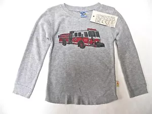 Top Charlie Rocket vintage da ragazzo taglia 9-12 mesi ~ camion dei pompieri ~ nuovo - Foto 1 di 4