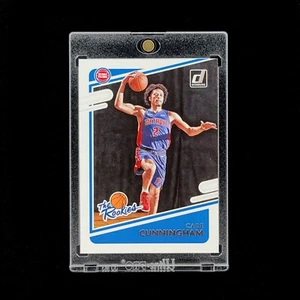 Cade Cunningham RC 💎- 2021-22 NBA Donruss The Rookies Rookie Detroit Pistons #1 - Picture 1 of 2