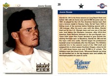 Jason Giambi 1992 Upper Deck Minors Baseball Card 20  Reno Silver Sox