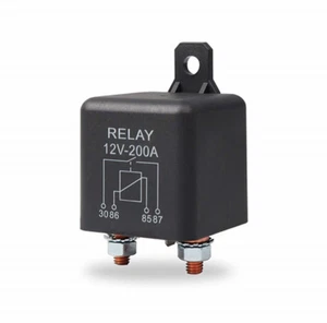 Heavy Duty Starter Relay Battery Charge Car Start 2pin Relay ON/OFF Universal  - Picture 1 of 11