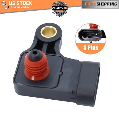 For Chevrolet Aveo Aveo5 1.6L 04-08 Manifold Absolute Pressure Sensor 96330547 Foto 1 de 4