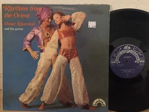Omar Khorshid Rhythms From The Orient VG+ ORIG VOICE LEBANON Arab psych guitar - Picture 1 of 1