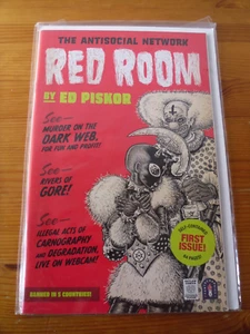 Red Room #1 A Ed Piskor Cover 1st Print NM/NM+ B&B Fantagraphics 2021 - Picture 1 of 4