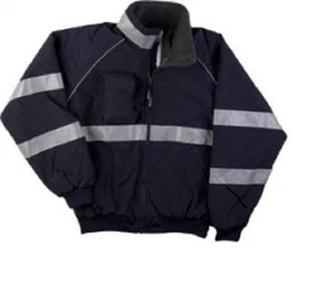 Game Sportswear EMS/Fire/Police Hi Viz Jacket Navy Blue 9450 - Picture 1 of 1